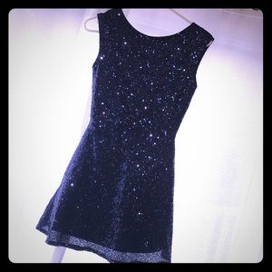 Fun, sparkly sequin dress. Party time